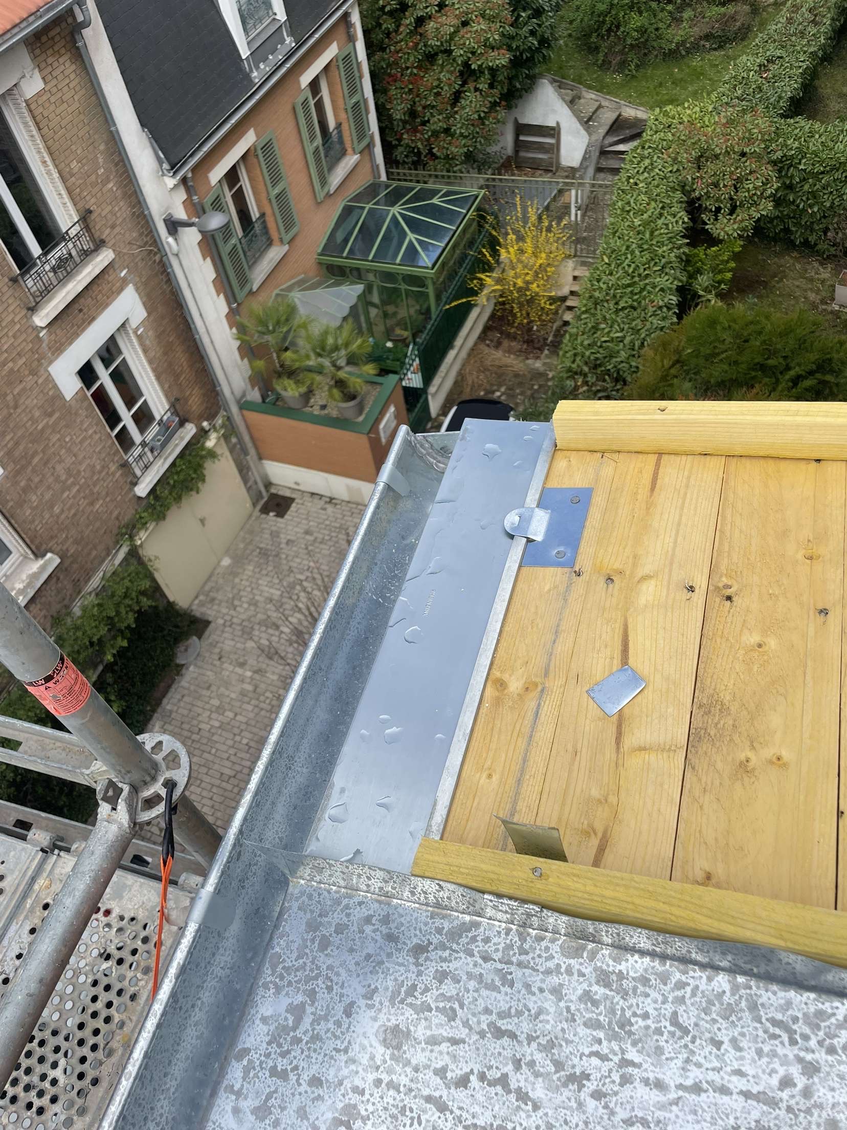 Travaux de toiture
